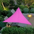 thumbnail image 6 of Baweave 3 Meter Triangle Tarps Outdoor Canopy Tent Practical Multifunctional Beach  Wild Camping Supplies with Rope and Storage Bag (Pink), 6 of 8