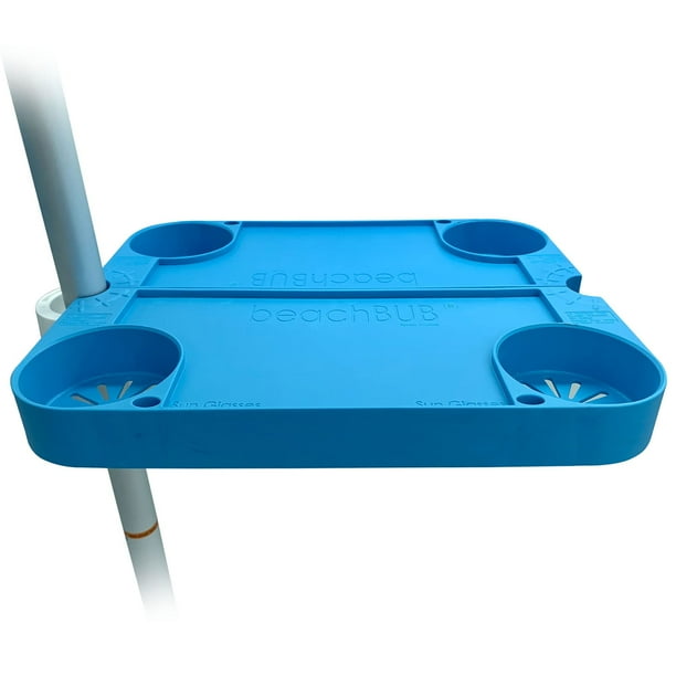 Sombrilla de playa BEACHBUB de Tray Table System con 4 portavasos