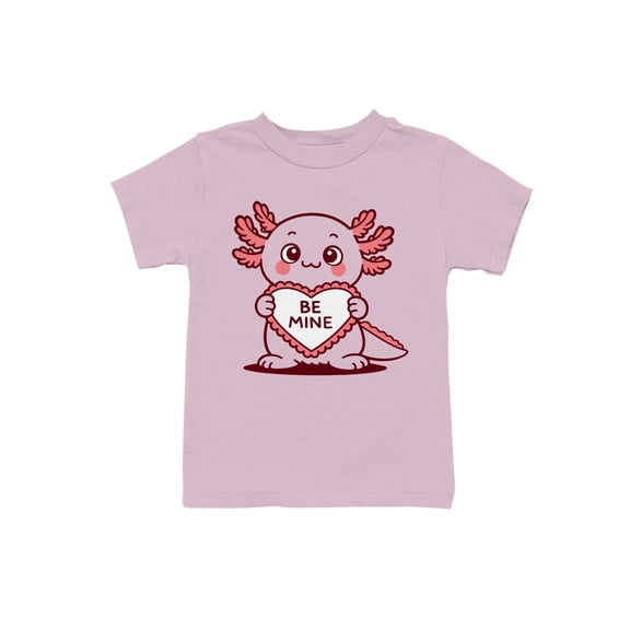 Cute Axolotl Valentine Art Youth's T-shirt