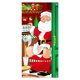 thumbnail image 3 of Cortina de puerta navideña con forma de perro, regalo de Navidad, decoración para exteriores, foto, manta colgante de tela navideña creativa, 3 of 5