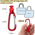 thumbnail image 2 of Key Holder for Bogg Bag, Accessories for Bogg Bags Original X Large, Insert Charm Carabiner Keychain for Beach Bag, 2 of 8