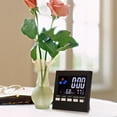 thumbnail image 2 of Birdeem Réveil Numérique avec Affichage Météo Lcd Température Humidité Écran Snooze Alarme Gestion du Temps Électronique Rappel, 2 of 12