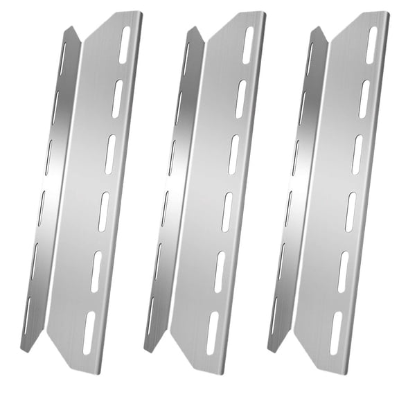 Replacement Stainless Steel Heat Plates for Various Grill Models 2 or 3 Pieces