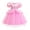 Pink Dress Only, variant on Rongking Cinderella Fancy-Dress Costumes for Girls with Puff Sleeves for Children, Girls 4T