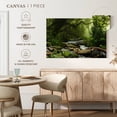 thumbnail image 5 of Elephant Stock Nepal Rainforest Wall Art - Horizontal Canvas Wall Art - Living Room Wall Decor - Nature Canvas - Green And Beige Decor - 30" x 20", 5 of 8