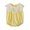 P59 Yellow, variant on Tfken Baby Girl Bodysuit Sleeveless Summer Comfy Casual Onesie Daily Wear Soft Child Fashion Clothes Size 0-3 Months Blue
