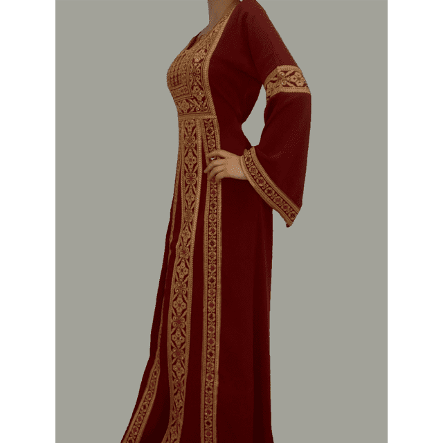 The Traditional Tatreez Embroidered Palestinian Thobe
