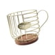 thumbnail image 1 of Soporte para cápsulas de café Contenedor para cápsulas de café Organizador Taza Cesta de cápsulas de café de metal para dorado con letras, 1 of 9