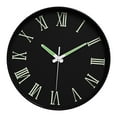 thumbnail image 4 of Reloj de pared que en la oscuridad, moderno, con números luminosos, decorativo, para dormitorio, oficina, cocina, regalo de inauguración de la Estilo E, 4 of 9
