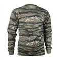 thumbnail image 2 of Rothco Long Sleeve Camo T-Shirt,Tiger Stripe Camo, 2 of 2