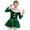 Green, variant on Aislor Kids Teen Girl Christmas Costume Red Green Velvet Dress Princess Dress Size 4-16 A Red 8