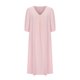 thumbnail image 5 of ICHUANYI Clearance Fashion Women Summer V-neck Doll Dress Solid Color Short Sleeved Dress(Pink, XXL) ICHUANYI WER2023081405331, 5 of 6