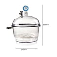 thumbnail image 2 of Dryer Lab Vacuum Drying Storage Polycarbonate Storage Tank Glassware Lab Dryer Jar Dryer Transparent Vacuum Dryer 250mm, 2 of 9