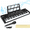 Black, variant on Mixfeer 61 Key Keyboard Piano, Electronic Piano with Built-In Speaker, Microphone, Sheet Stand and Power Supply, Portable Keyboard for Beginners, Pink