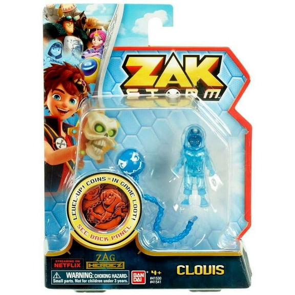 Zag Heroez Zak Storm Clovis Action Figure