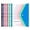 Horizontal, variant on VMWMSSR 6 Pack Vertical Binder Pocket Folders, Snap Closure Clear Document Holders With Label Pocket, Letter Size File Organizers For Office & Home Use(Vertical-8.66"Ã12.59")