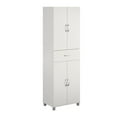 thumbnail image 1 of Armoire de rangement avec tiroir Lory de SystemBuild, Blanc, 1 of 9