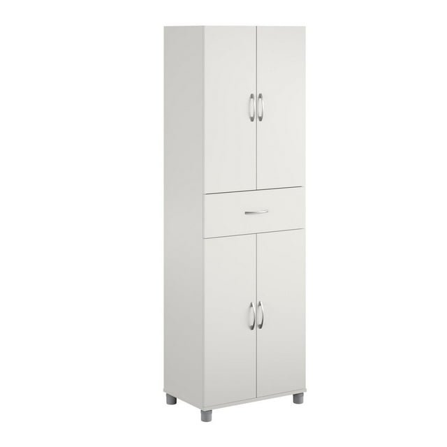 Armoire de rangement avec tiroir Lory de SystemBuild, Blanc