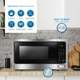 thumbnail image 6 of Danby DDMW1125BBS 1,000 W 1.1 Cu Ft Countertop Microwave, Stainless Finish, 6 of 7