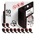 thumbnail image 1 of 10pcs Sello Adhesivo A Prueba Polvo Para Puertas Y Ventana Eo Safe Imports Marron, 1 of 5