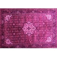 thumbnail image 1 of Ahgly Company Indoor Rectangle Persian Pink Traditional Area Rugs, 2' x 4', 1 of 4