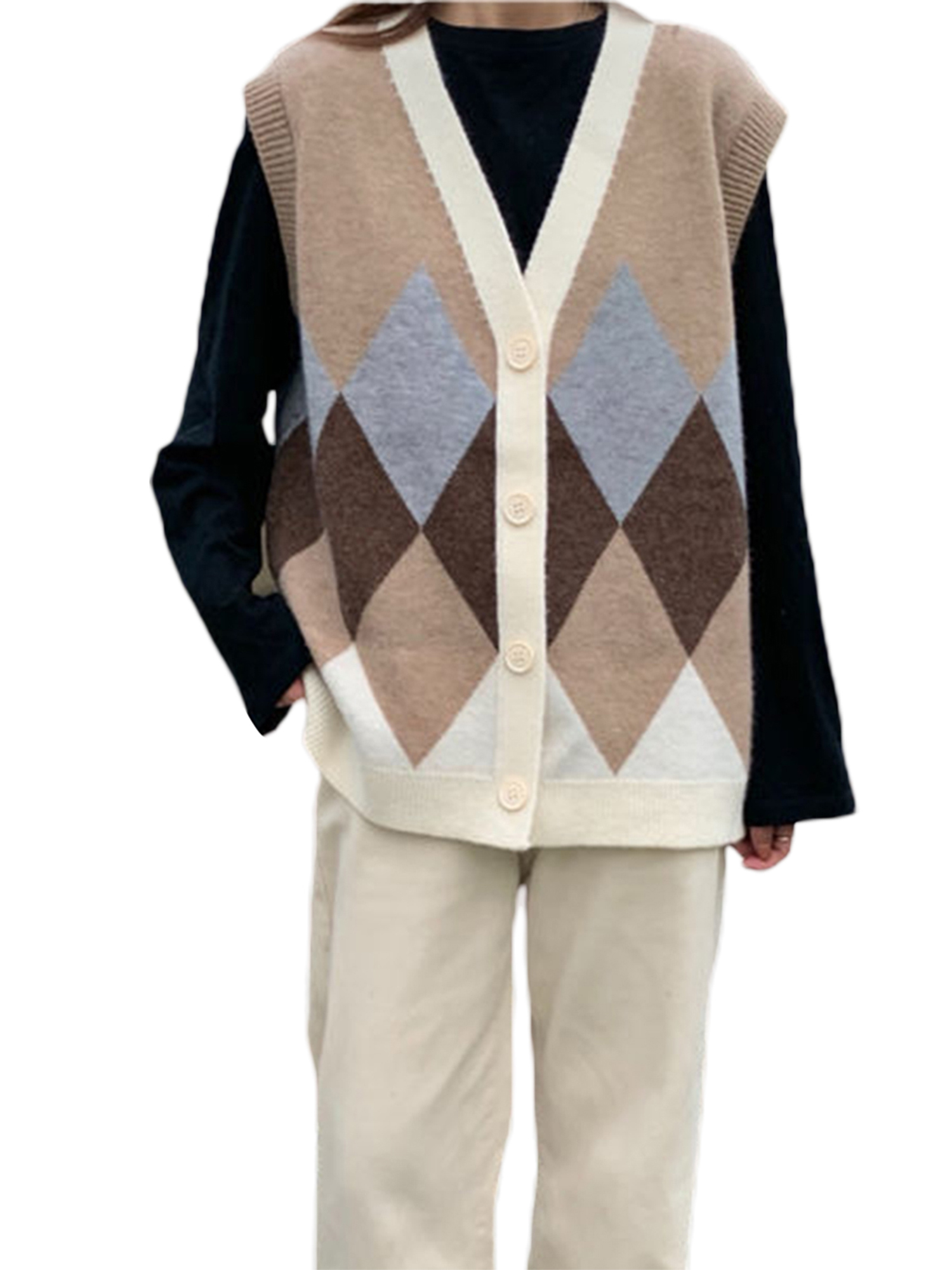 sleeveless knitted cardigan womens