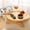 Large Natural, variant on Couch Arm Table,Large Sofa Clip Tray Tables with 360? Phone Holder,Foldable Couch Armrest Table, Folding Snack Eating Drink Armrest