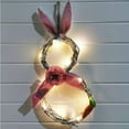 thumbnail image 1 of Easter Decorations With Lights Decorative Rattan Wreaths Easter Home Decoration Pendant Window Props, 1 of 1
