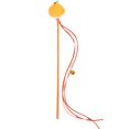 thumbnail image 1 of Cat String Teaser Interactive: Long Bell Fruits Pet Wand Toy Kitten Teaser Wand, 1 of 10