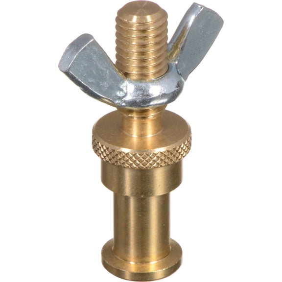 Manfrotto 264 Mounting Adapter, 5/8" Stud to 3/8" Threaded Tip with Wing Nut(#3349)