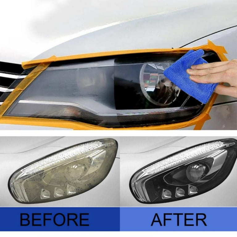 30ml Car Headlight Scratch Remover Cleaner Renewer Polish Restoration Liquid