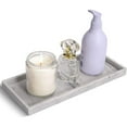 thumbnail image 3 of 100Fens Bathroom Counter Tray Vanity Tray Shatterproof Flexible Bathroom Tray Kitchen Sink Tray For Soap Bottles,Key Trinket Ring Tray, 3 of 8