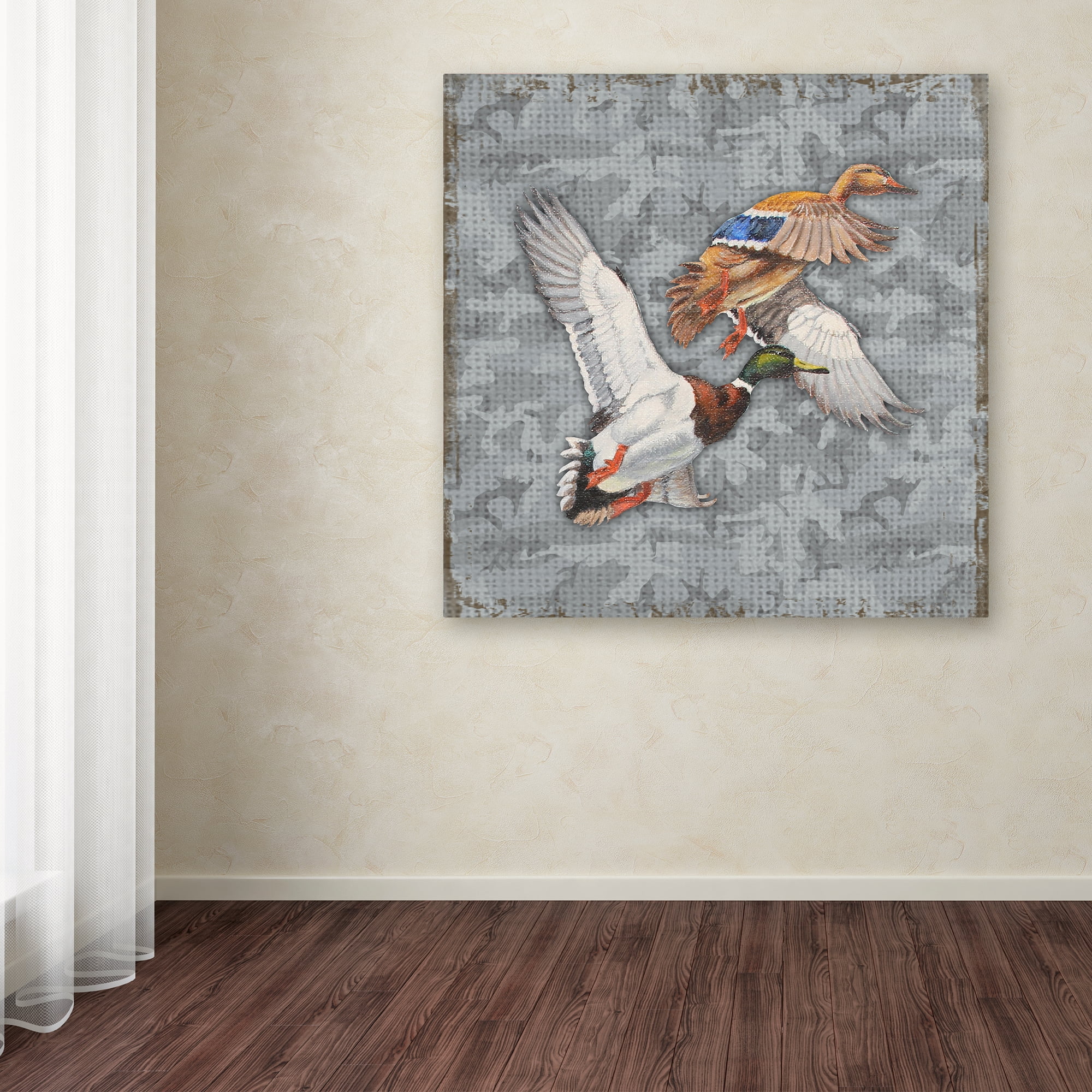 Trademark Fine Art 'Wilderness Lodge 2' Canvas Art by Jean Plout