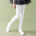 thumbnail image 2 of MKOSPLRT Ballet Tight Girls Dance Tight Kids Sheer Soft Pantyhose Stockings Toddler School Footed Leggings Stretcch Leggings 3-12Y, 2 of 10