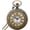 Roman Design, variant on Steampunk Pocket Watch with Chain Necklace Quartz Pocketwatch for Men Women | pocket watch, With box 1 chain 1 Necklace, Accurate timekeeping, Simple time adjustment, for him her