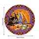 thumbnail image 5 of Corona De Halloween Colgador De Puerta Redondo Letrero De Bienvenida Para Decoración De Halloween Scienceny HA043868-02, 5 of 5