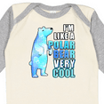 thumbnail image 4 of Inktastic Funny Polar Bear Boys or Girls Long Sleeve Baby Bodysuit, 4 of 5