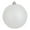 White, variant on Vickerman 4.75" Silver Candy Ball Ornament, 4 per Bag