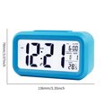 thumbnail image 3 of Despertador Datos Tiempo Calendario Pantalla de temperatura Reloj de escritorio Función de repetición, 3 of 8