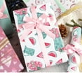 thumbnail image 6 of Valentines Wrapping Paper, Romantic Colorful Love Heart Wrapping Paper Roll, Pretty Gift Wrapping Paper for Valentine's Day, Birthday, Wedding, Anniversary, Party and Baby Shower, 19.7in x 2.3ft, 6 of 8
