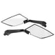 thumbnail image 2 of 2Pcs Motorcycle Modified Rearview Mirror Reverse Rear View Side Mirrors Carbon Fiber, 2 of 5