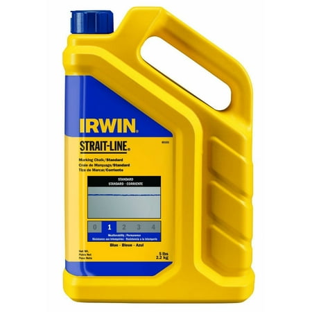 

New Irwin Tools 65101ZR Strait-Line Standard Marking Chalk 5 lbs Blue