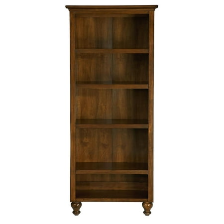 5-Shelf Bookcase in Chestnut