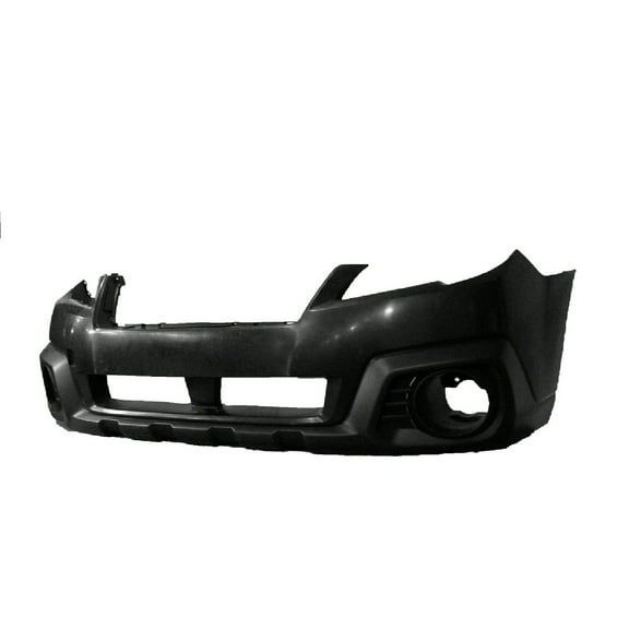 New Aftermarket CAPA Unpainted Front Bumper Cover Replaces 57704AJ12A Upper Smooth/Lower fits 2013-2014 Subaru Outback