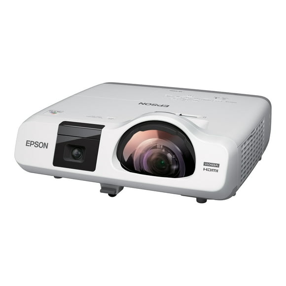 Epson BrightLink 536Wi Interactive - 3LCD projector - 3400 lumens (white) - 3400 lumens (color) - WXGA (1280 x 800) - 16:10 - 720p - LAN - with 2 years Epson Road Service Program - Epson Brighter Futures Education Program