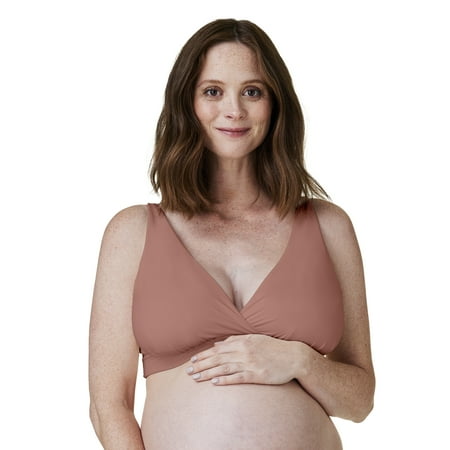 BRAVADO! DESIGNS Sustainable Ballet Nursing Sleep Bra | Roseclay | M-Plus