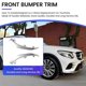 thumbnail image 4 of Front Bumper Molding Trim for W253 GLC Class 2017-2018 A2538852700 A2538852800, 4 of 5