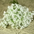 thumbnail image 7 of 12 Stems Artificial White Gypsophila Silk Flower Bunch Baby's Breath, 7 of 7