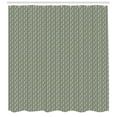 thumbnail image 2 of Ambesonne Muted Colors Shower Curtain, Nature Leafy Branches, 69"Wx70"L, Sage Green and White, 2 of 2