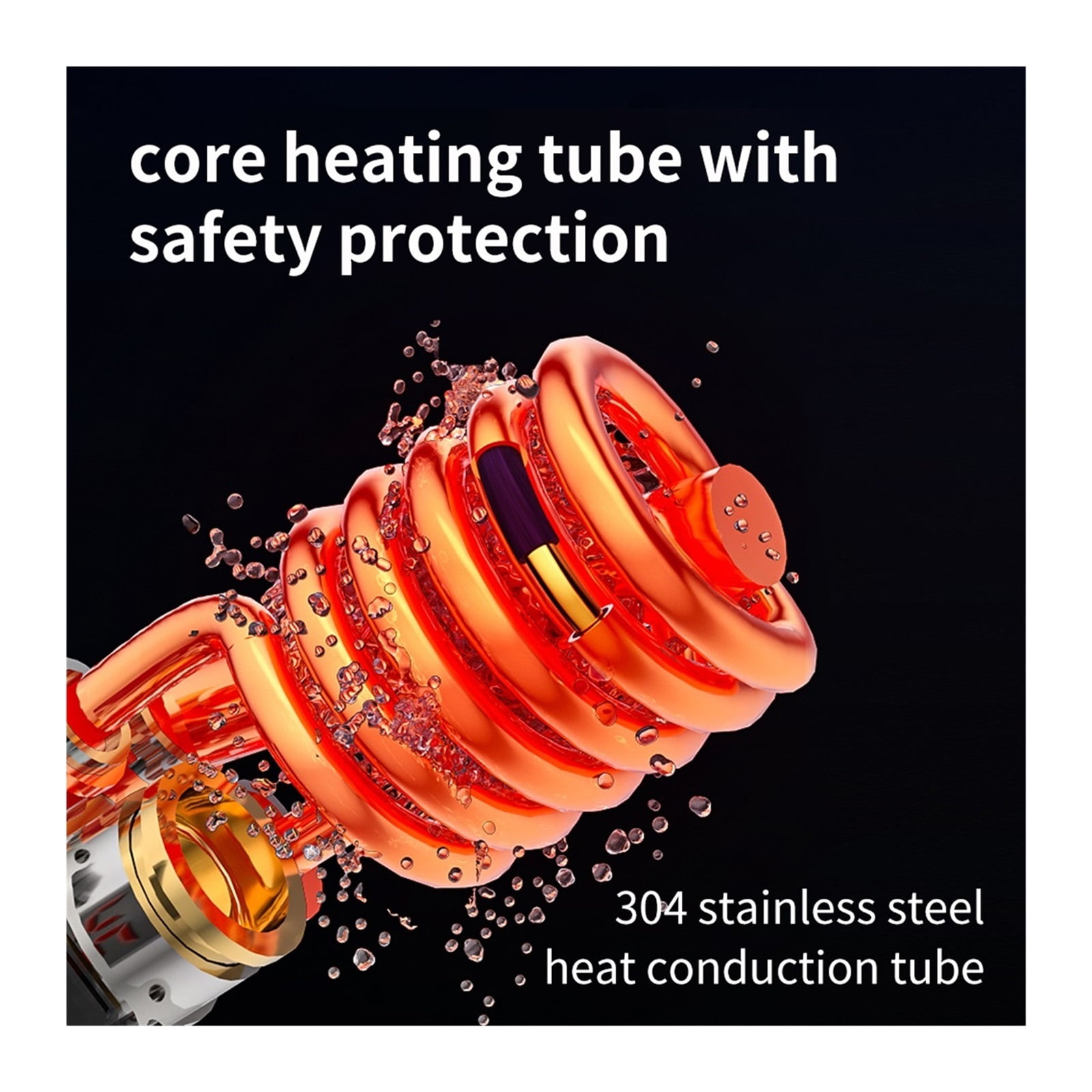 Electric Water Heater Temperature,Display Universal Hose Tankless,Kitchen Faucet Instant Cold Water Heating ,Easy to Install
